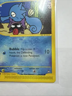 Horsea - 84/147 Aquapolis - Pokemon TCG - 2003 - Image 4