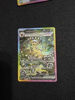 Pokemon Leafeon EX 144/131 SIR Prismatic Evolutions RAW NM FRESH OUT OF PACK - Image 1