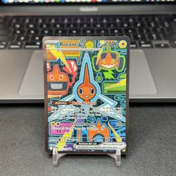 Rotom ex - 126/094 Me02: Pokemon TCG Phantasmal Flames SIR Holo NM - Image 1
