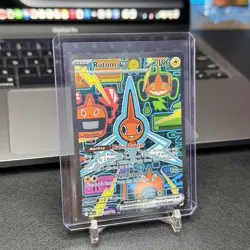Rotom ex - 126/094 Me02: Pokemon TCG Phantasmal Flames SIR Holo NM - Image 3