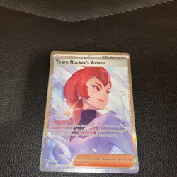 Pokemon Team Rocket's Ariana Secret Rare #237/182 2025 S&V Destined Rivals NM EN - Image 1