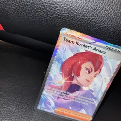 Pokemon Team Rocket's Ariana Secret Rare #237/182 2025 S&V Destined Rivals NM EN - Image 3