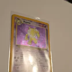 Pokemon TCG Hypno Fossil 8/62 Holo Rare 1999 Wizards Unlimited - Image 3
