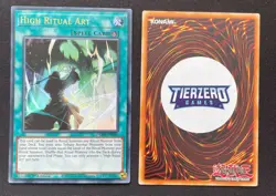 Yugioh High Ritual Art DAMA-EN065 Ultra Rare 1st Edition Near Mint - Image 1