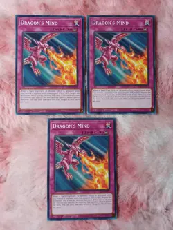 (3) Yu-Gi-Oh! Dragon's Mind ALIN-EN079 Alliance Insight 1st Edition - Image 1