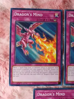 (3) Yu-Gi-Oh! Dragon's Mind ALIN-EN079 Alliance Insight 1st Edition - Image 2