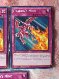 (3) Yu-Gi-Oh! Dragon's Mind ALIN-EN079 Alliance Insight 1st Edition - Image 3