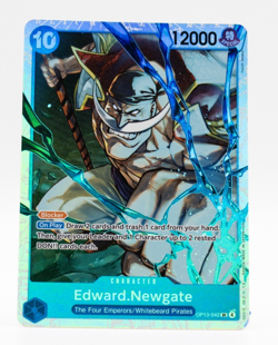 Edward Newgate Character OP13-042 SR One Piece TCG NM - Image 1