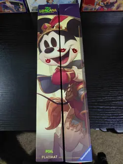 Disney Park Exclusive - Disney Lorcana Foil Playmat - Iconic Mickey and Minnie - Image 1