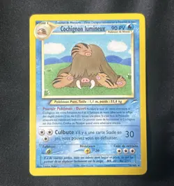 Light Piloswine French Neo Destiny Cochignon 26/105 Pokemon Card - Image 1