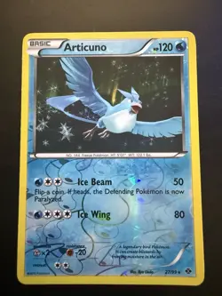 Pokemon TCG Articuno Next Destinies Reverse Holo Card 27/99 Holo Rare - Image 1