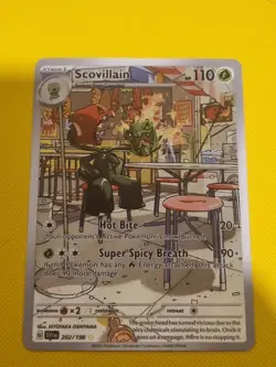 Scovillain 202/198 Pokemon TCG Scarlet Violet Base Set Illustration Rare Card - Image 1