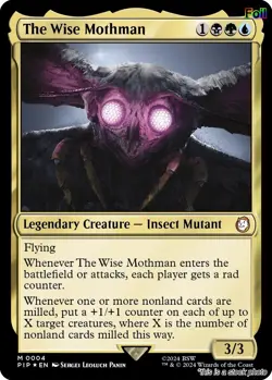 The Wise Mothman [PIP - 4] - NM [Foil] TCG MTG - Image 1