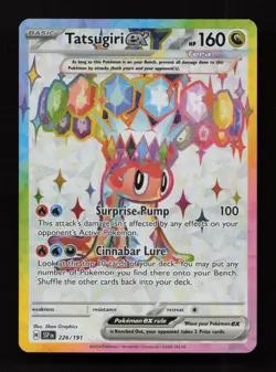 Tatsugiri ex 226/191 Ultra Rare Surging Sparks Pokemon Near Mint - Image 1