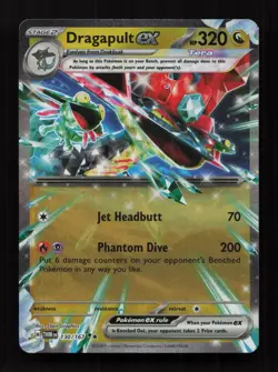 Dragapult ex 130/167 Double Rare Twilight Masquerade Pokemon Near Mint - Image 1