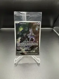 MewTwo SVP 052 Pokemon Scarlet & Violet 151 Black Star Sealed Promo - Image 1