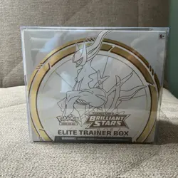 Pokemon TCG Brilliant Stars Elite Trainer Box Brand New Sealed Pokemon - Image 1