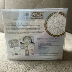 Pokemon TCG Brilliant Stars Elite Trainer Box Brand New Sealed Pokemon - Image 3