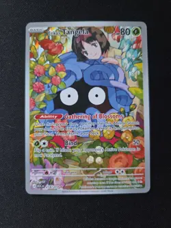 2025 Pokemon Erika's Tangela Full Art Mega Evolution Ascended Hero’s 218/217 - Image 1