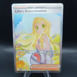 Pokemon TCG Lillie’s Determination SIR 184/132 ME01: Mega Evolution - Pack Fresh - Image 1