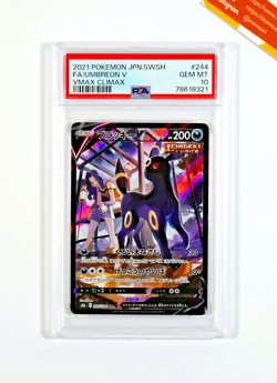 Pokemon PSA 10 Umbreon V #244 CSR s8B Vmax Climax 2021 Japanese - Image 1