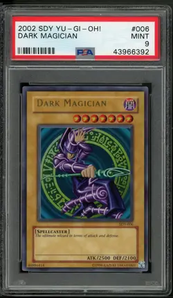 Dark Magician SDY-006 Starter Deck: Yugi Yugioh PSA 9 *392 - Image 1