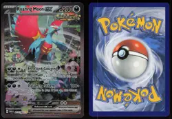 Roaring Moon ex 251/182 Special Illustration Rare Paradox Rift Pokemon - QTY - Image 3