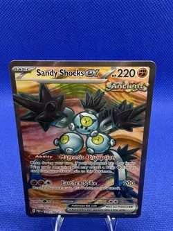 Pokemon TCG Sandy Shocks ex 228/182 Paradox Rift Ultra Rare Holo NM - Image 3