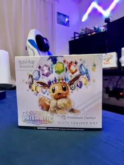 Prismatic Evolutions Pokemon Center PKC ETB Elite Trainer Box TCG New Sealed - Image 1