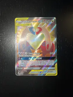 Pokemon 2019 Latias & Latios GX 170/181 Alt Art Team Up ungraded - Image 2