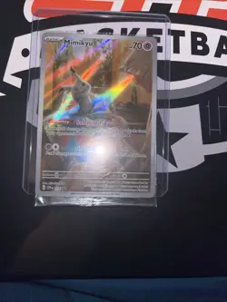 Mimikyu Illustration Rare Holo | Pokemon TCG | Paldean Fates | NM Sealed - Image 2