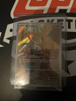 Mimikyu Illustration Rare Holo | Pokemon TCG | Paldean Fates | NM Sealed - Image 3