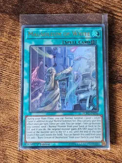 LCKC-EN036 MAUSOLEUM OF WHITE ULTRA RARE 1ST EDITION (NM+) TCG Yugioh - Image 1