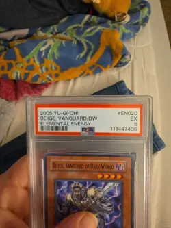Beiige, Vanguard of Dark World EEN-EN020 Elemental Energy Yu-Gi-Oh MP - Image 3
