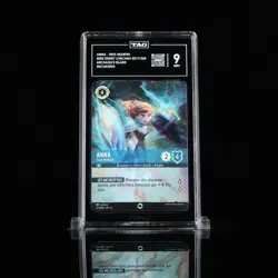 Disney Lorcana Anna True-Hearted Enchanted Graded TAG 9 217/204 - Image 1