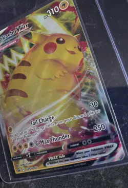 Pokemon Pikachu VMAX & Mew VMAX Holo Promo Fusion Strike SWSH286 Card Lot - Image 4