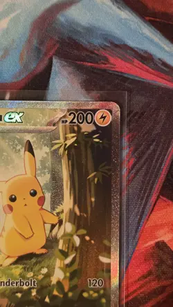 Pokemon Pikachu EX Full Art Holo Special Illustration Rare Card 276/217 - Image 3