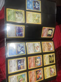 Vintage Pokemon Card Lot WOTC Jungle Fossil Team Rocket Holo Included LP-MP - Image 2