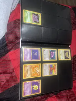 Vintage Pokemon Card Lot WOTC Jungle Fossil Team Rocket Holo Included LP-MP - Image 5