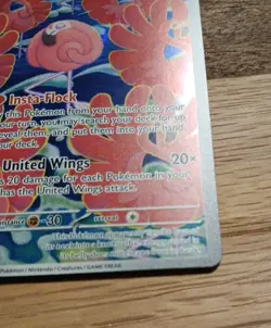 Pokemon Card TCG Flamigo 227/193 Holo Illustration Rare Paldea Evolved Art - Image 2