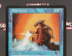 MTG Mana Leak- Signed Christopher Rush -Stronghold Magic the Gathering Card #036 - Image 3