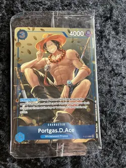 Portgas.D.Ace (Tin Pack Set Vol. 2) P-074 One Piece Promotion Cards Foil SEALED! - Image 1