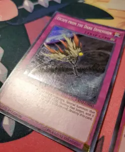 2x Escape from the Dark Dimension - DESO-EN045 - Super Rare - 1st Edition YuGiOh - Image 2