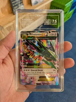 Pokemon M Rayquaza EX Holo Card 76/108 Roaring Skies Series 2015 - Image 1