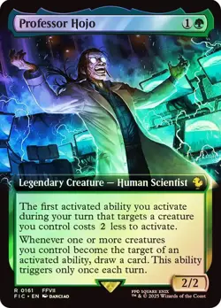 Professor Hojo Foil Extended Art Final Fantasy MTG NM - Image 1