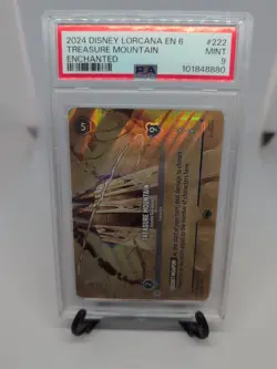 Disney Lorcana Azurite Sea Treasure Mountain Enchanted #222/204 - Image 1