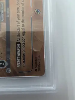 Disney Lorcana Azurite Sea Treasure Mountain Enchanted #222/204 - Image 5