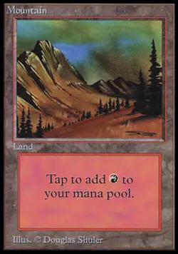 [1x] Mountain (288) (Dirt) (C) Near Mint, English Collectors Edition MTG Magic - Image 1