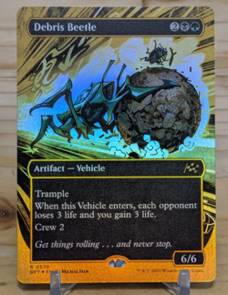 Debris Beetle (478/579) Aetherdrift First-Place Foil MTG Magic the Gathering - Image 1