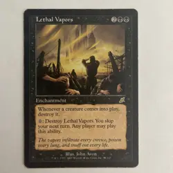 MTG Lethal Vapors LP Scourge Magic The Gathering - Image 1